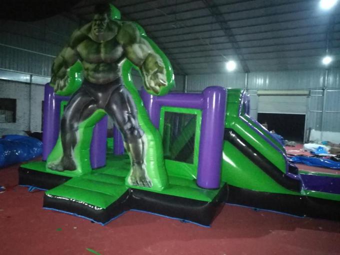 Γιγαντιαία Hulk του Castle σπιτιών αναπήδησης αθλητικών παιδιών διογκώσιμη οικογενειακή χρήση σχεδίου