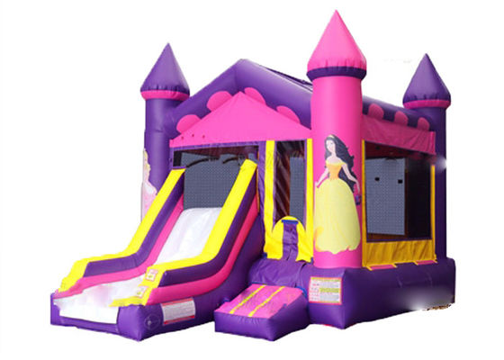 Doll Princess Inflatable Jumping Castle / Jumping Blow Up Castle 4M× 6M× 4M